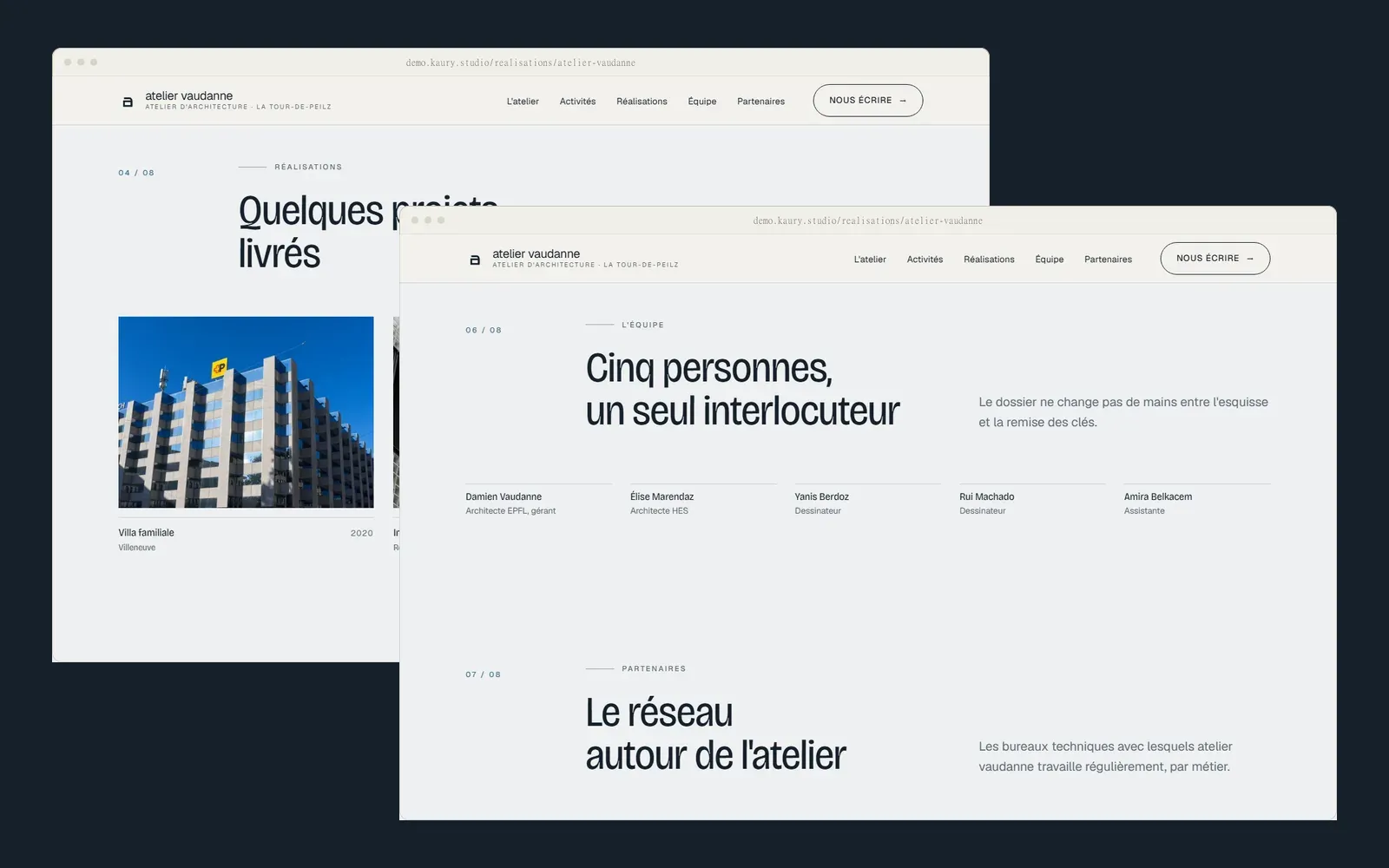 Atelier Vaudanne, visuel 4