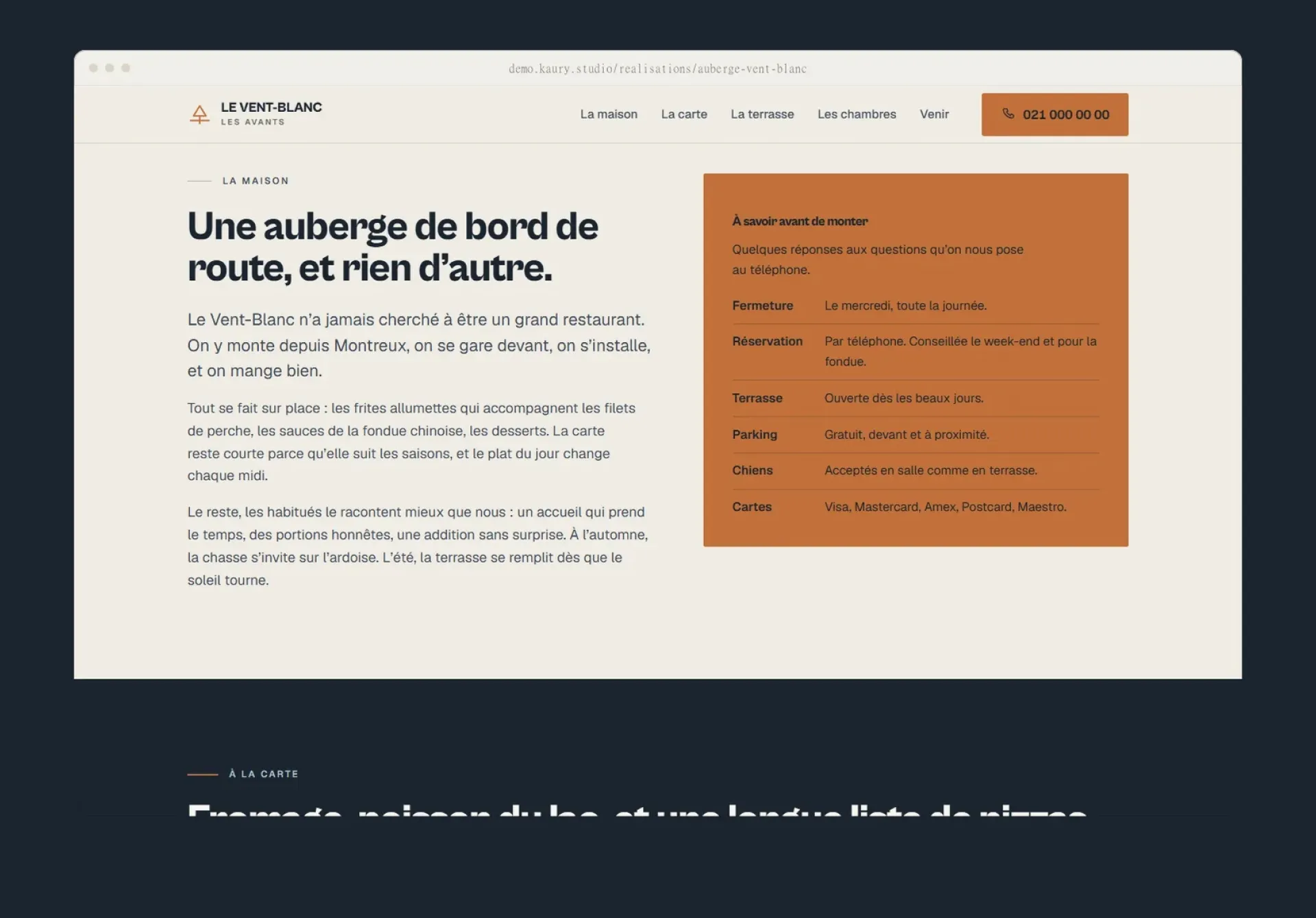 Auberge du Vent-Blanc, visuel 4